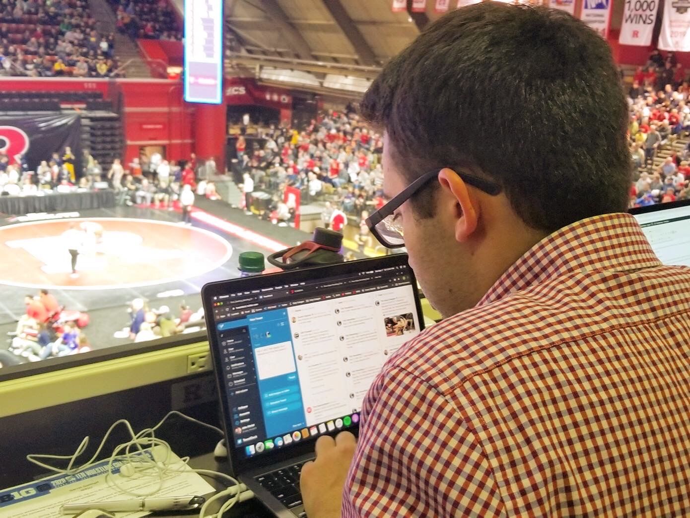 Jake Aferiat Big Ten Tournament